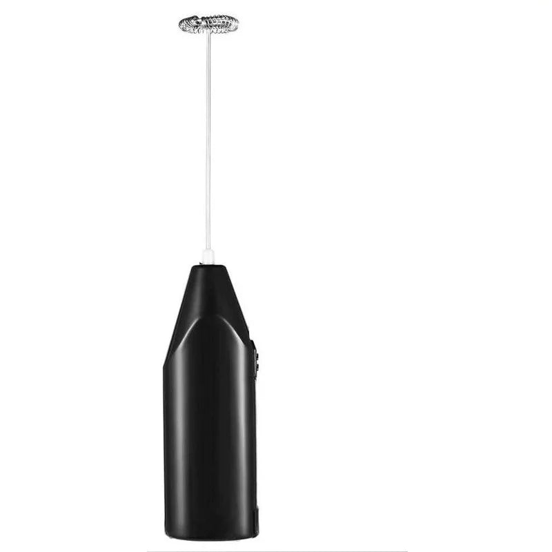 Wireless Milk Foamer Coffee Whisk - Black