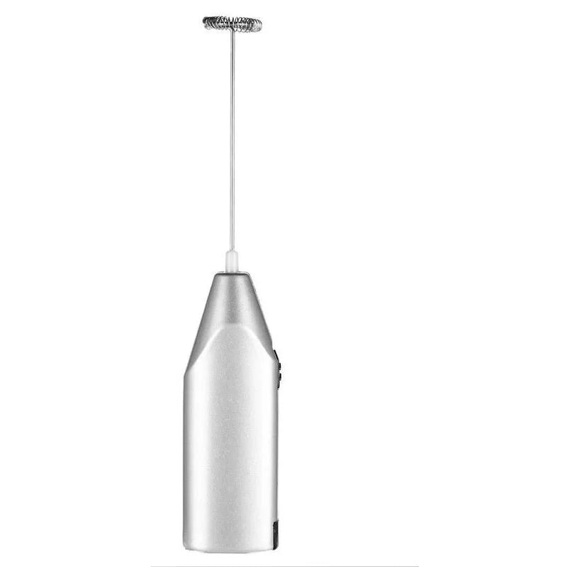 Wireless Milk Foamer Coffee Whisk - Silver