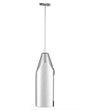 Wireless Milk Foamer Coffee Whisk - Silver