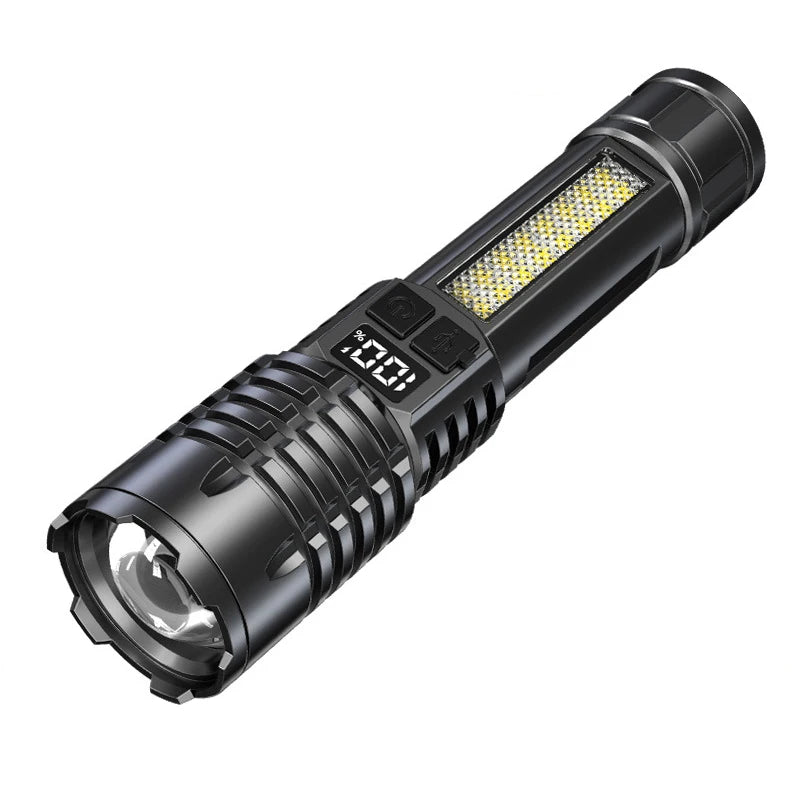 Rechargeable LED 100000l M Bright Flashlight - S435