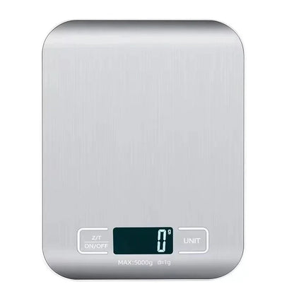 Stainless Digital Scale LED Display - Kitchen Scale