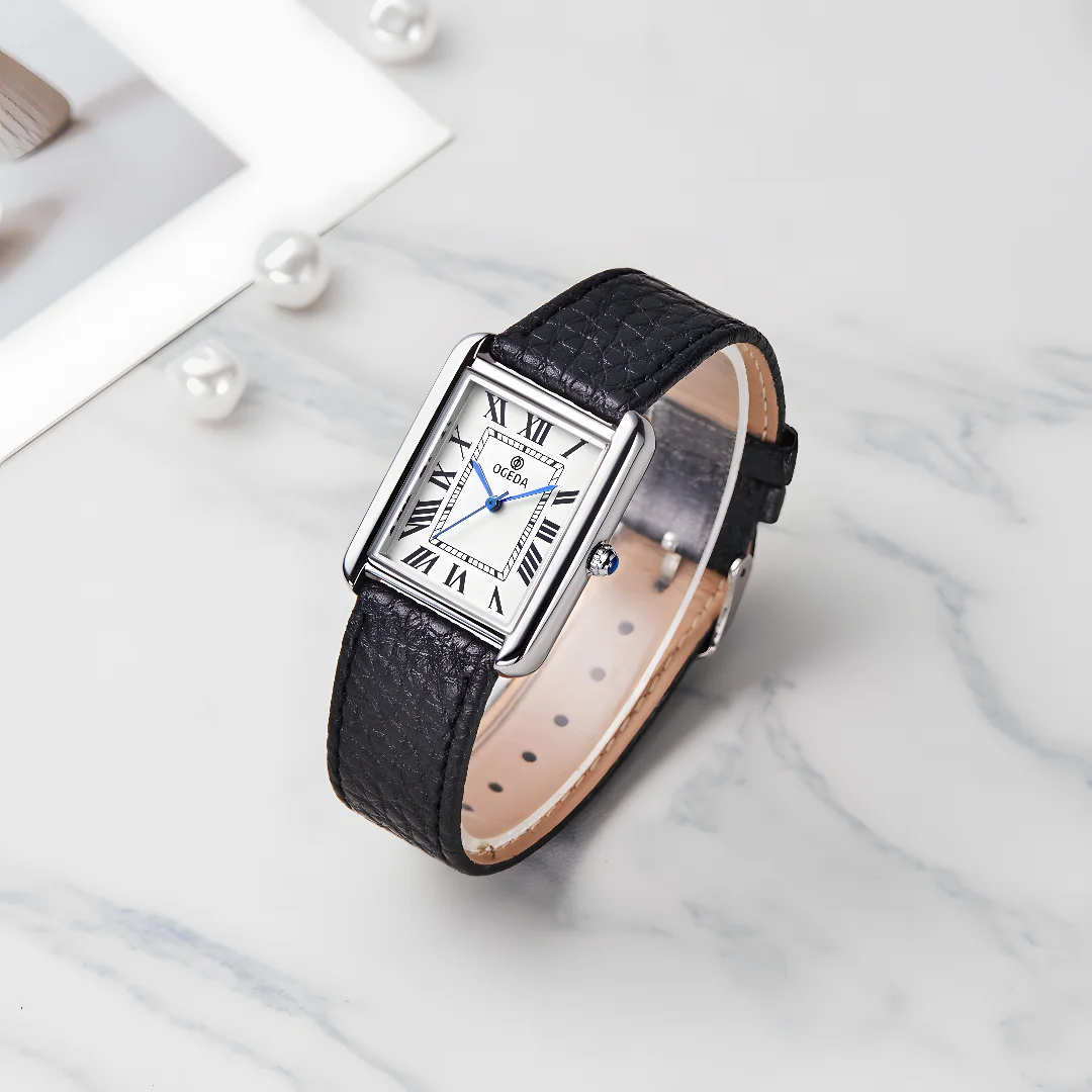 OGEDA Rectangle Quartz Watch Square Dial - Photo 3