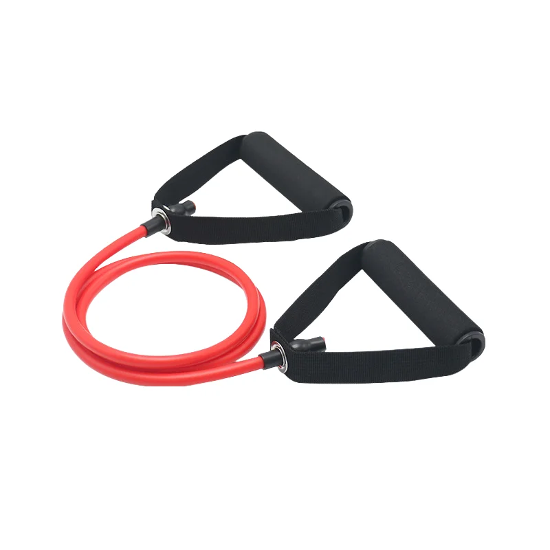 Resistance Bands Handles Exercise Workout - Red 20LB