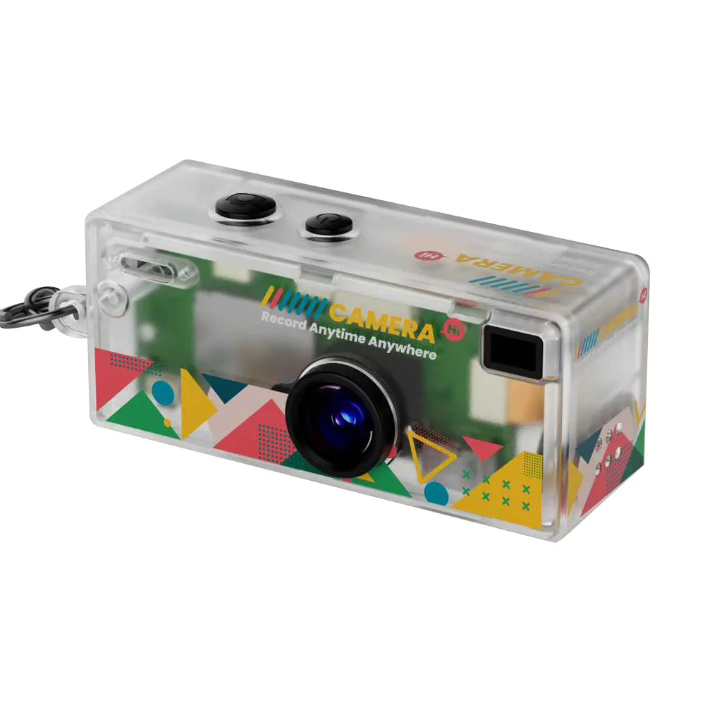 Ourlife Digital Camera Keychain Retro - Transparent