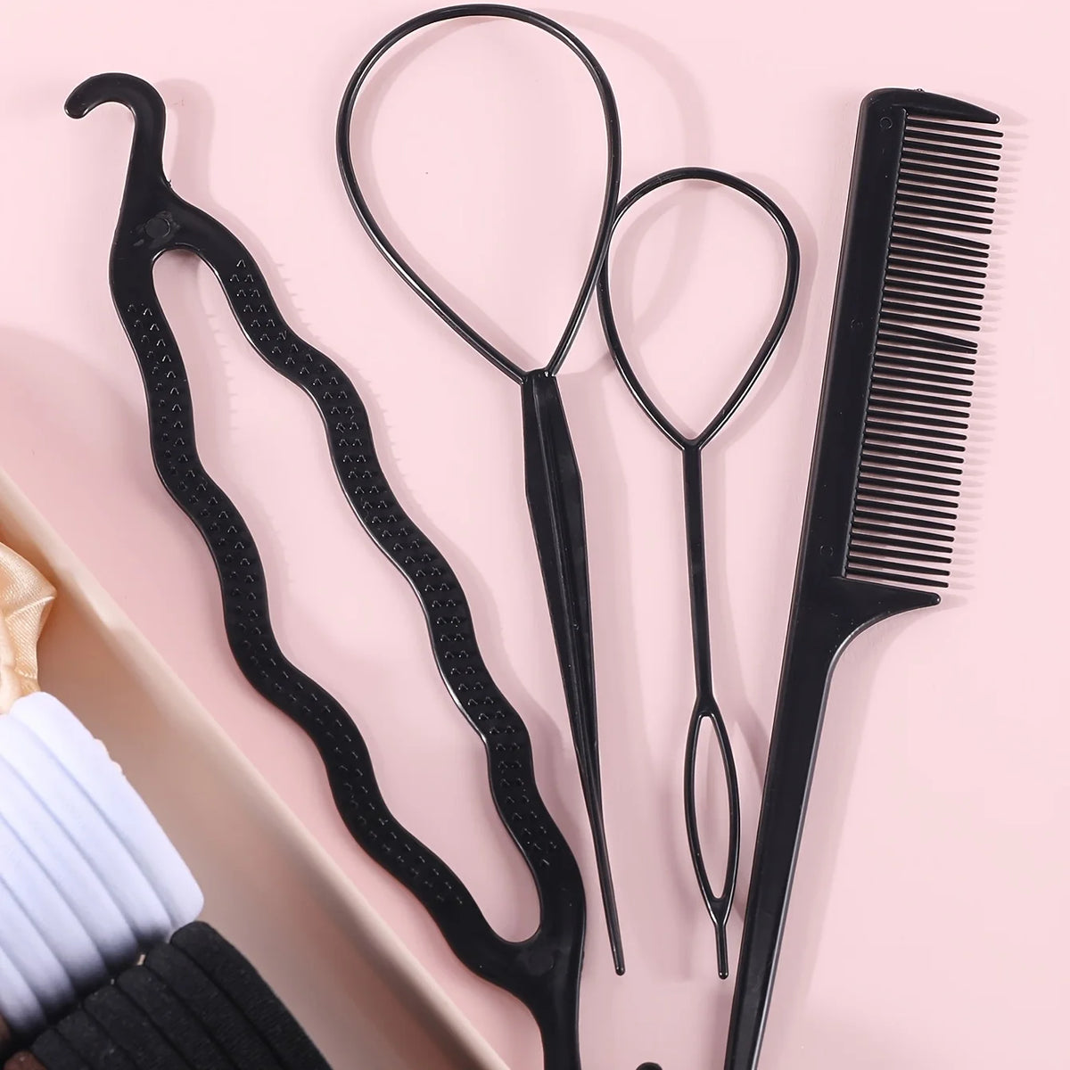 SnagFree Hair Ties & Scrunchies Set