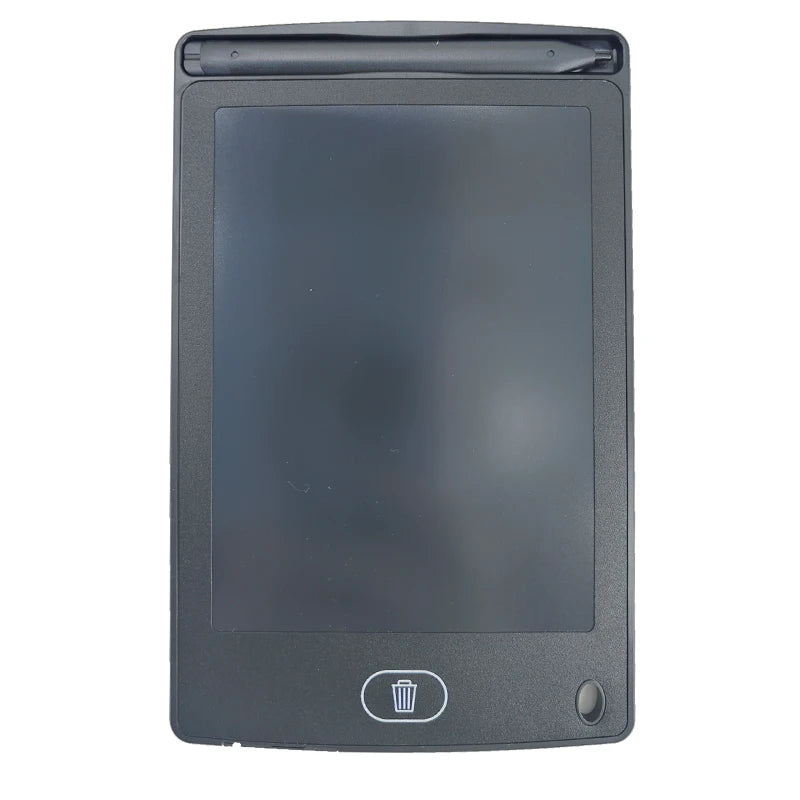 Kids Rechargeable LCD Drawing Tablet - Black-6.5in-Color