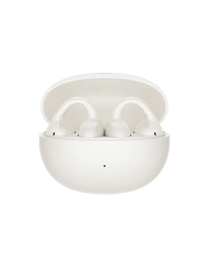Wireless Ear Clip Earbuds Open - White