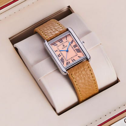 OGEDA Rectangle Quartz Watch Square Dial