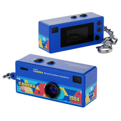 Ourlife Digital Camera Keychain Retro - Blue