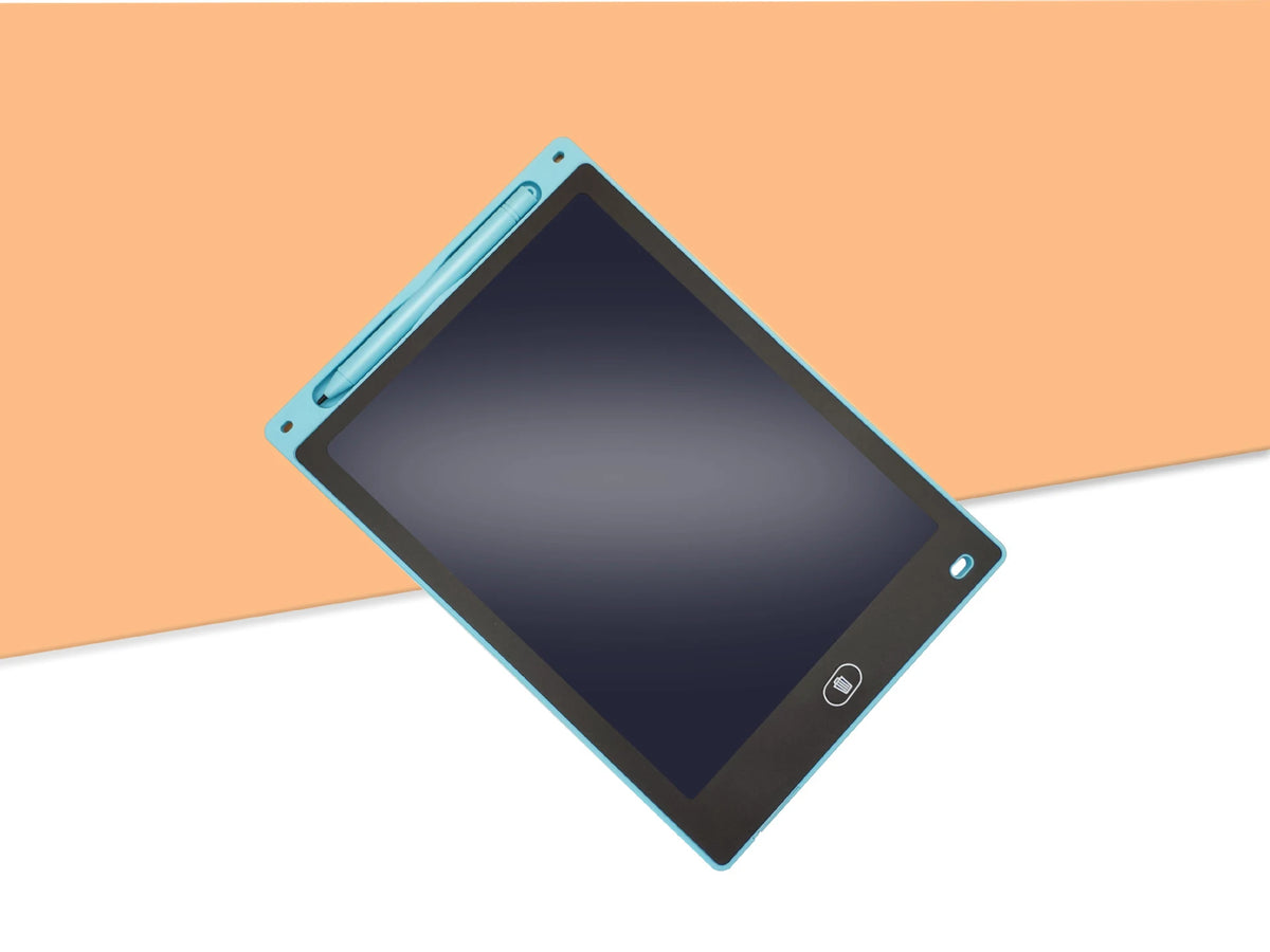 Kids Rechargeable LCD Drawing Tablet - Blue-10in-Color