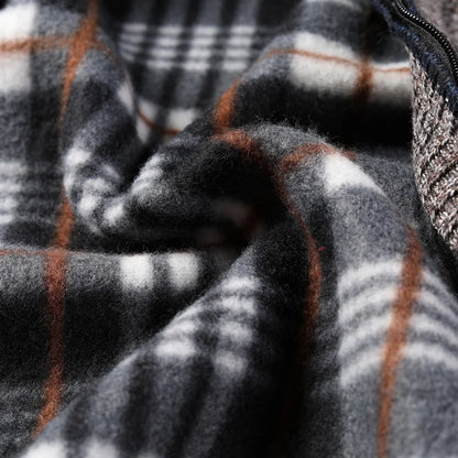 Men's Fleece-Lined Full-Zip Cardigan