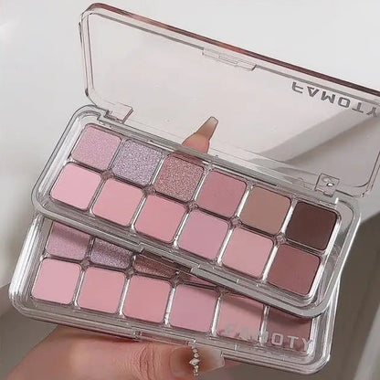 SoftMuse 12-Shade Matte Eyeshadow Palette - FMT-ES12-4