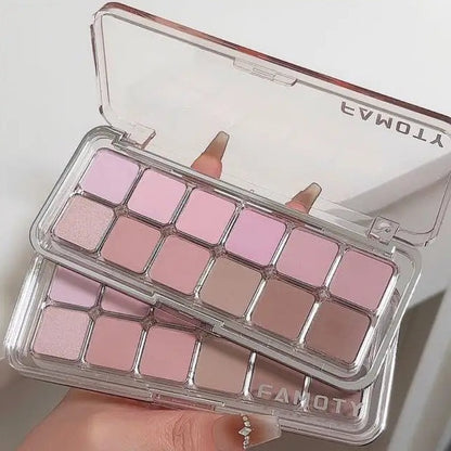 SoftMuse 12-Shade Matte Eyeshadow Palette - FMT-ES12-7