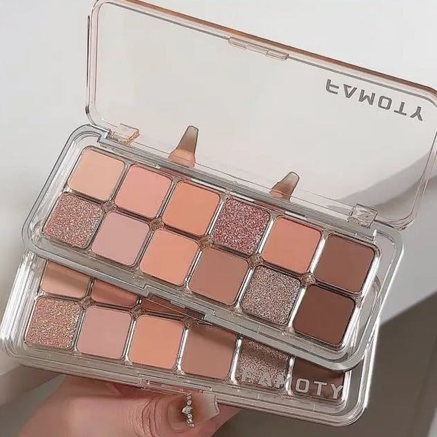 SoftMuse 12-Shade Matte Eyeshadow Palette - FMT-ES12-1