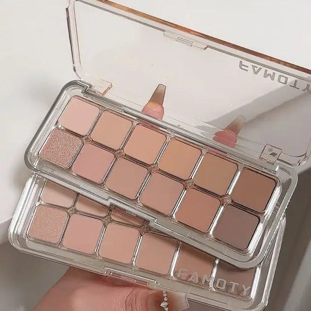 SoftMuse 12-Shade Matte Eyeshadow Palette - FMT-ES12-8