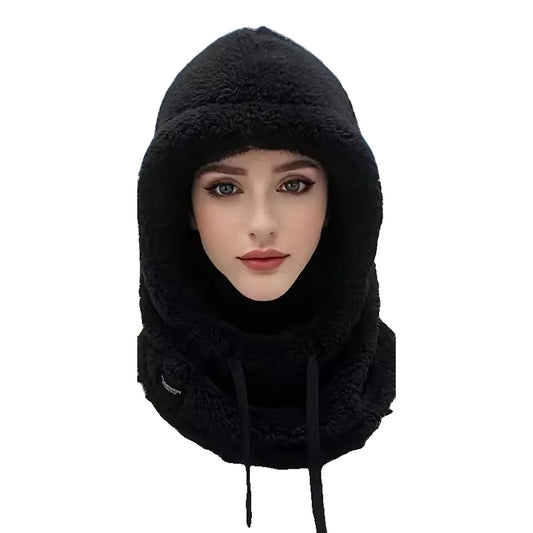 Warm Fleece Balaclava - Black