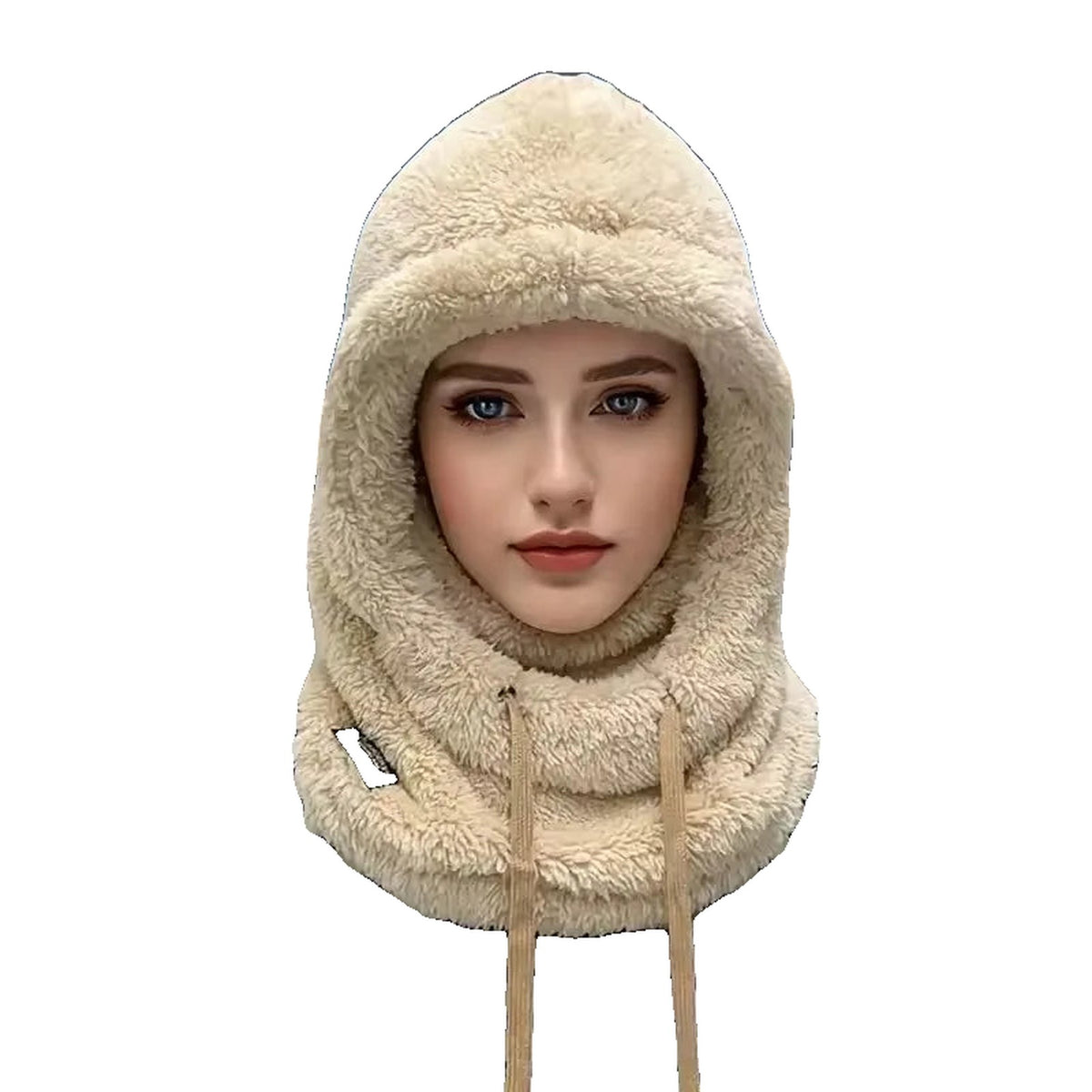 Warm Fleece Balaclava - Khaki