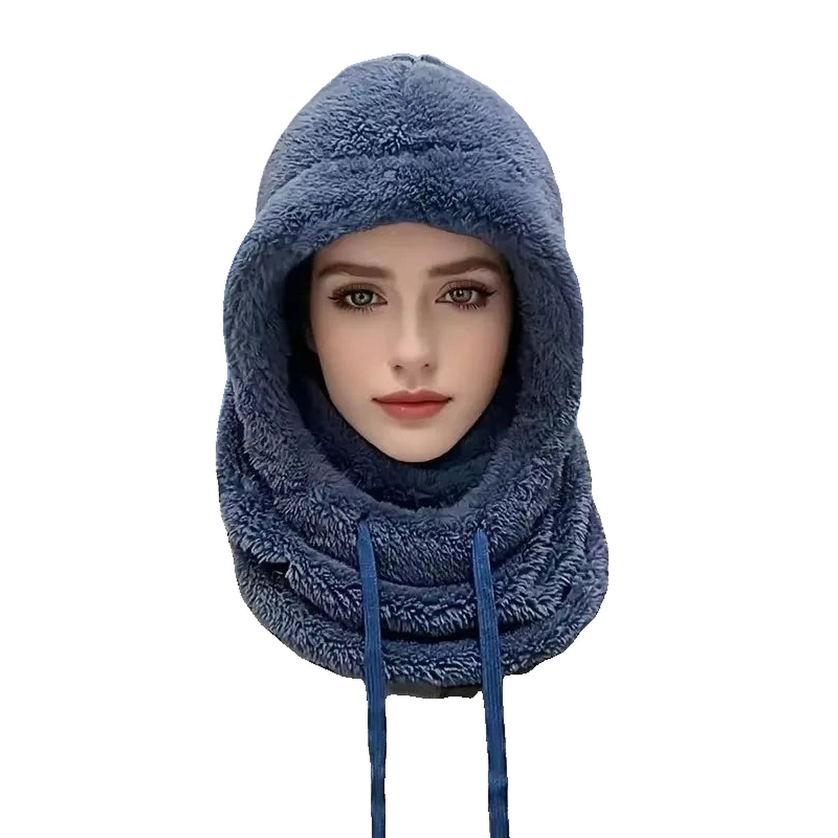 Warm Fleece Balaclava - Navy Blue