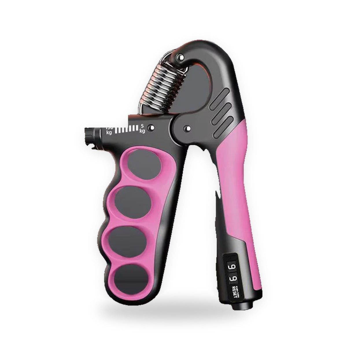 GripForge Hand Grip Strengthener - Mechanical Pink