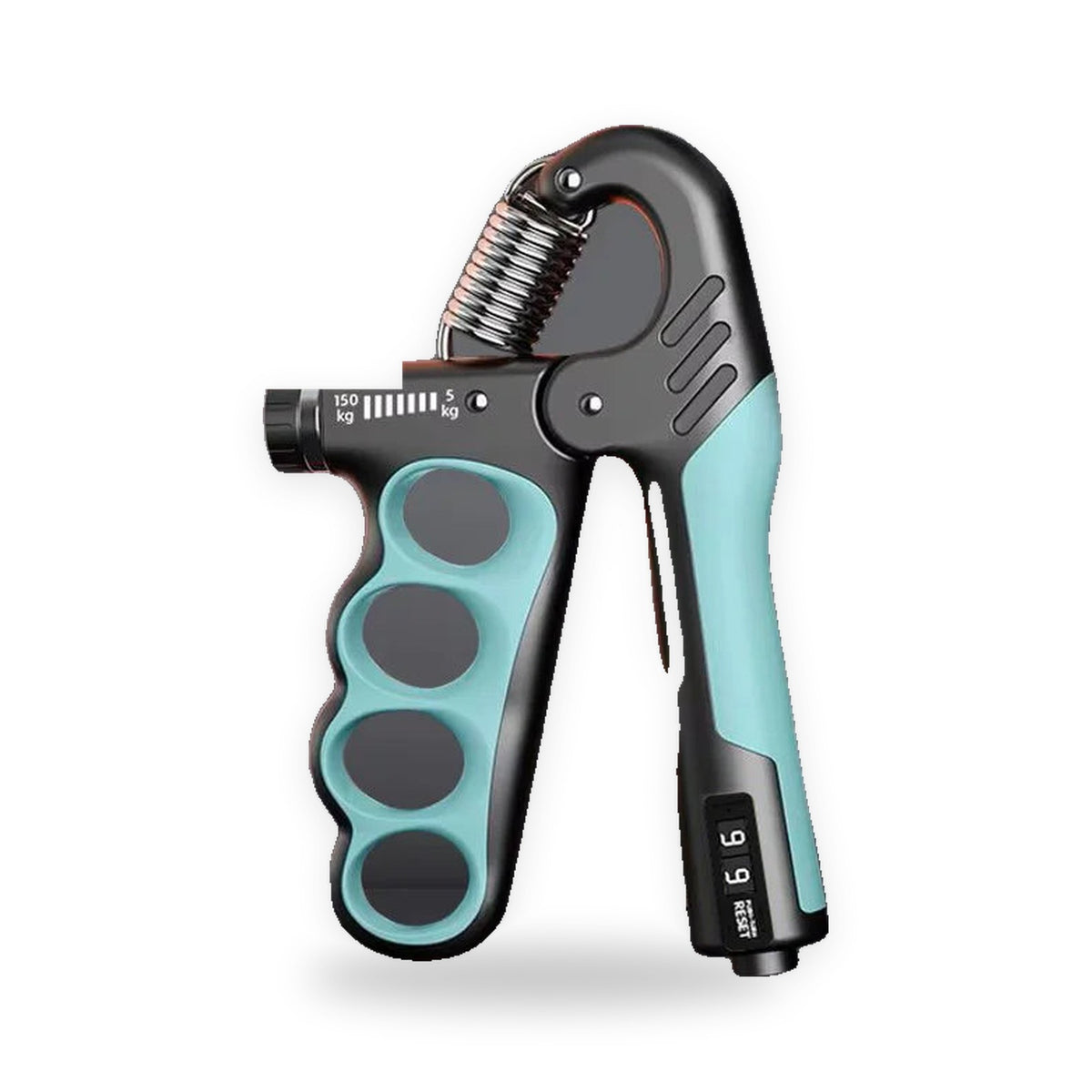 GripForge Hand Grip Strengthener - Mechanical Blue