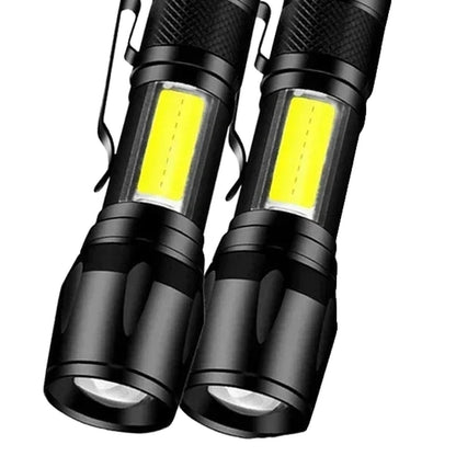 BlazeBeam Rechargeable LED Torch - S014 2PCS