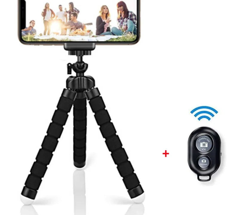 SnapStick Selfie Stick Tripod with Remote - With Remote Control
