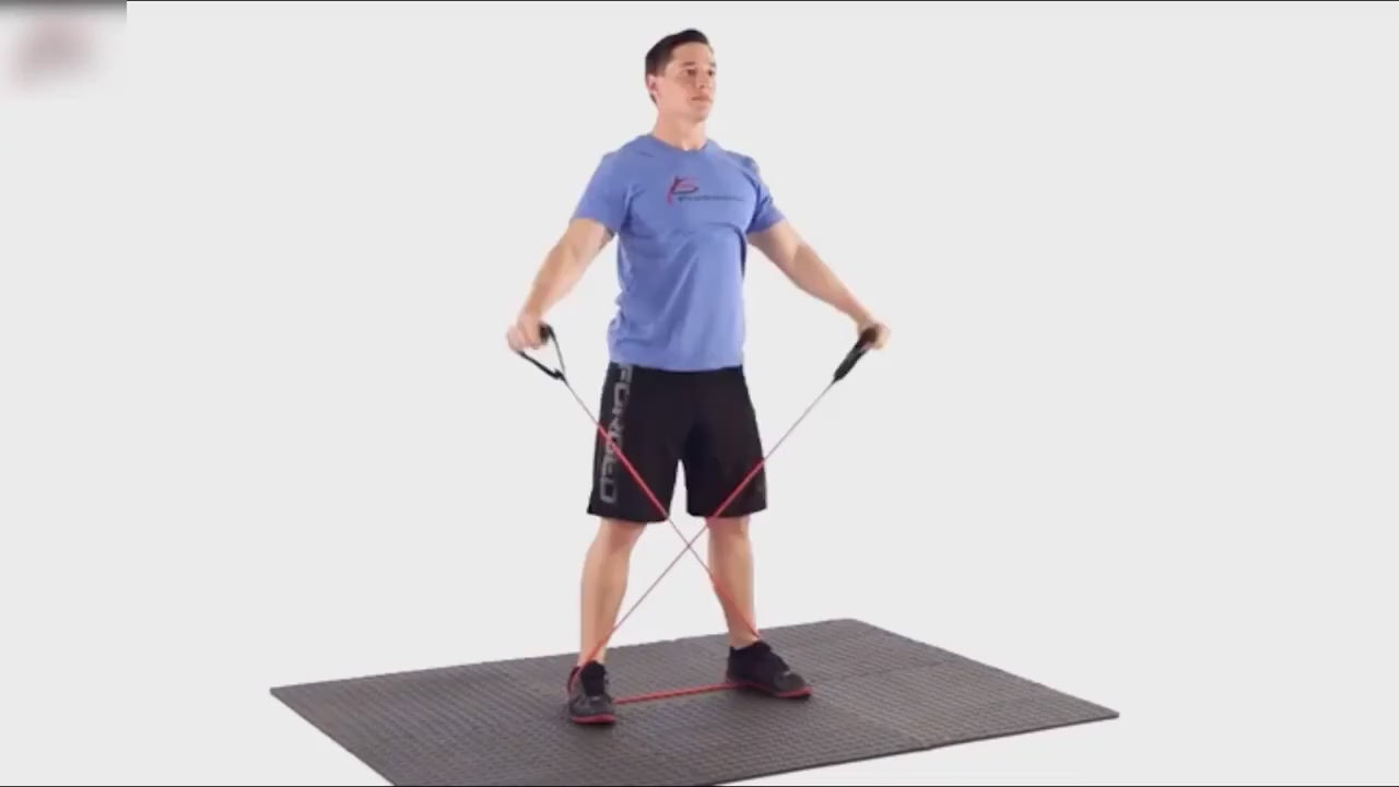 Resistance Bands Handles Exercise Workout